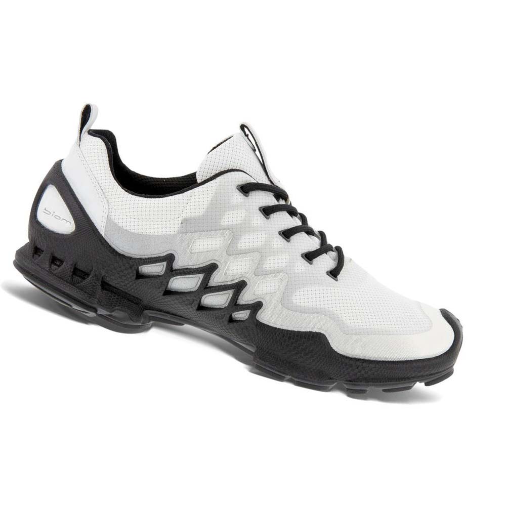 Women\'s Ecco Biom Aex Trainer Hiking & Trail White / Black | USA 138TCE